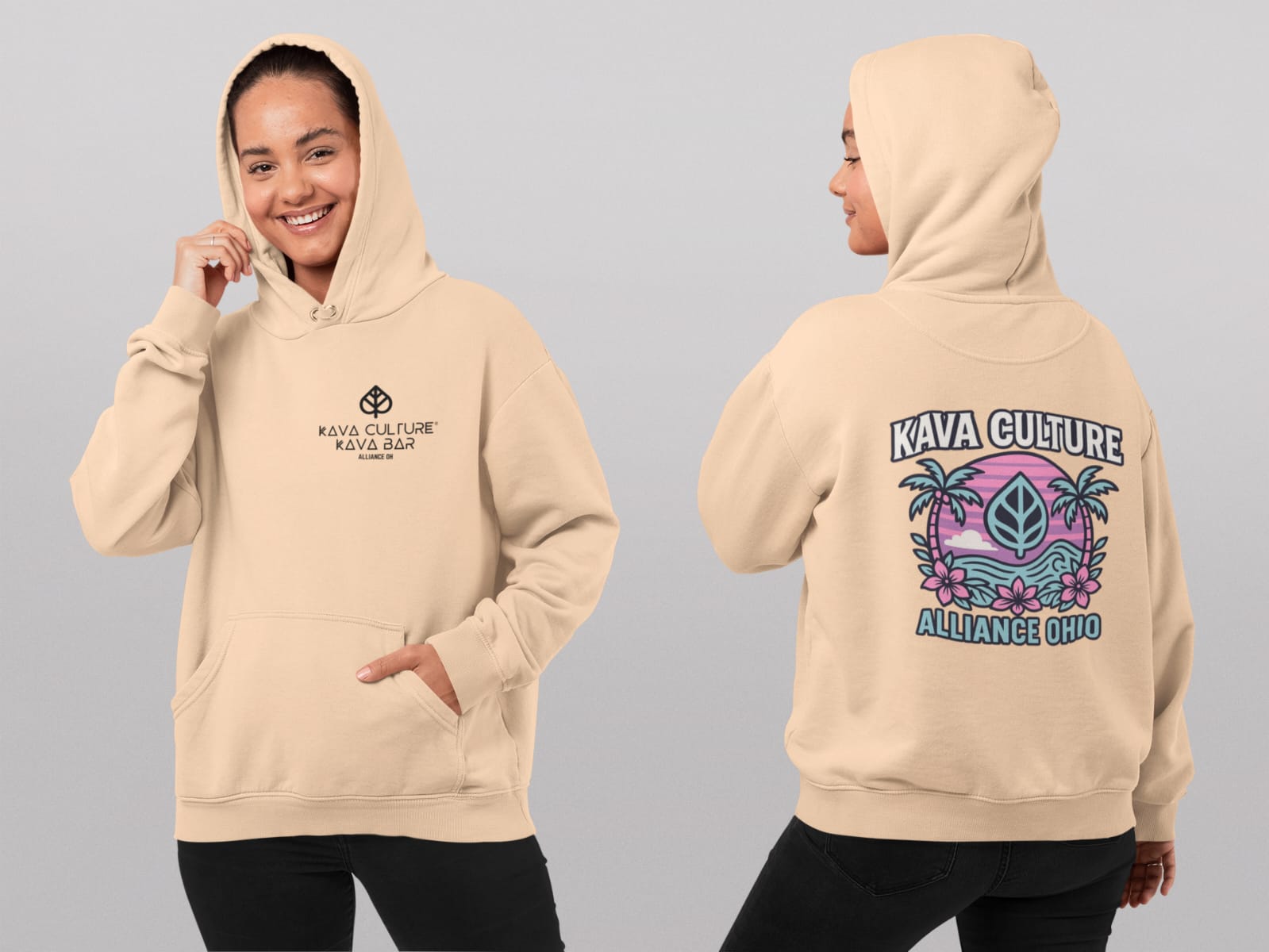 Kava Culture “Alliance Vibes” Tee – Peach Edition